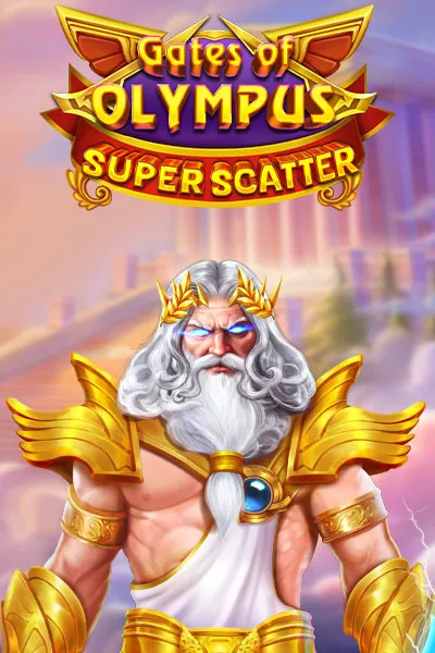Gates of Olympus Super Scatter slot cover art