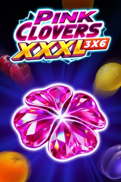 Pink Clovers XXXL: Hold and Win slot cover art
